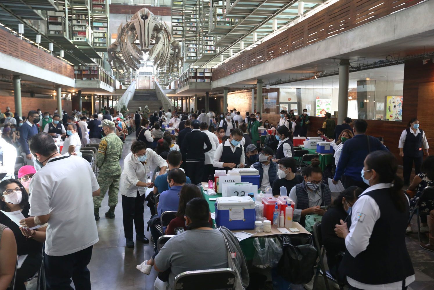 Vacuna contra la COVID en la Ciudad de México